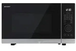 Sharp Premium series YC-PG254AE-S - Mikrowellenofen mit Grill