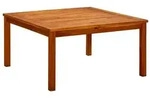vidaXL Garten-Couchtisch 85x85x45 cm Massivholz Akazie