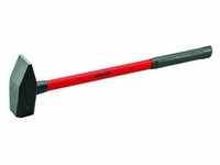 Vorschlaghammer - mit Fiberglasstiel - Kopfgewicht 3 kg - Länge 600 mm -