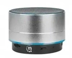 MANHATTAN Metallic LED-Bluetooth&reg;-Lautsprecher Eingabe / Ausgabe Lautsprecher