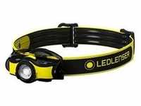 Led Lenser iH5R, Stirnband-Taschenlampe, Schwarz, Gelb, IPX4, 400 lm, 180 m, 35 h