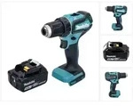 Makita DDF 485 T1 Akku Bohrschrauber 18 V 50 Nm Brushless + 1x Akku 5,0 Ah -...