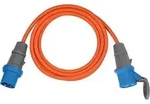 Camping-Verl&auml;ngerungskabel H07RN-F 3G2,5 Kabel-L.5m IP44 Gummi-Neopren orange