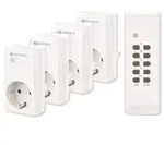 SONERO Funksteckdosen-Set S-RCS204, Indoor