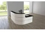 Theke Cento 4 BxT 180x195cm wei&szlig;/anthrazit