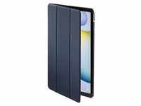 Hama Fold Clear - Flip-Hülle für Tablet - Polyurethan - durchsichtig, dunkelblau -