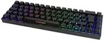 DELTACO GAMING DK440R Kabellos, Bluetooth&reg;, Kabelgebunden Gaming-Tastatur Deutsch,