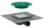 hansgrohe HG Punktablauf RainDrain Spot Abdeckung 150x150mm ES geb