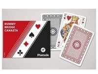 Spielkarten Standard Doppelspiel, 2x 55 Blatt