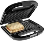 Tristar SA-3071 Sandwichmaker Antihaftbeschichtung, Kontrollleuchte, klappbar Schwarz