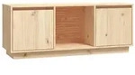 vidaXL TV-Schrank 110,5x35x44 cm Massivholz Kiefer