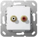 Gira Cinch Audio L&ouml;tanschluss 563203