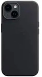 Apple Leather Case MagSafe Case Apple iPhone 14 Mitternacht Induktives Laden,