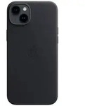 Apple Leather Case MagSafe Case Apple iPhone 14 Plus Mitternacht Induktives Laden,