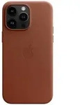 Apple Leather Case MagSafe Case Apple iPhone 14 Pro Max Braun Induktives Laden,