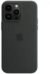 Apple Silicon Case MagSafe Case Apple iPhone 14 Pro Max Mitternacht Induktives Laden,