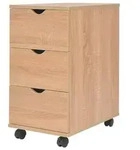 vidaXL Schubladenelement 33&times;45&times;60 cm Eichenbraun