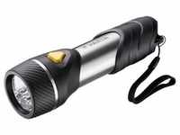 Varta Taschenlampe Day Light Multi LED F30 2D, Hand-Blinklicht, Schwarz, Silber,