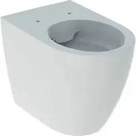 GE iCon Stand-WC Tiefsp&uuml;ler, wandb&uuml;ndig geschl. Form, Rimfree, wei&szlig;