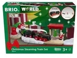 BRIO Batterie-Dampflok Weihnachts-Set
