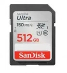 SanDisk Ultra 512 GB SDXC 150MB/s Extended Capacity SD