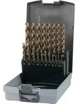 Spiralbohrer-Satz DIN 338 UNI D.1-10x0,5mm HSS-Co5 19-tlg.