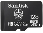 SanDisk microSDXC Extr 128GB (U3/UHS-I/CL.10/R100/W60) Fortnite, Skull Trooper