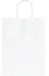 folia Papier-Tragetasche, 240 x 120 x 310 mm, wei&szlig;
