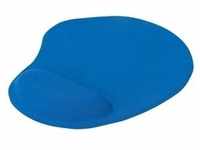 DIGITUS Ergonomisches Mauspad mit Handballenauflage - Blau