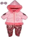 Zapf Creation 706077 - Baby Annabell Deluxe Schneeanzug 43cm