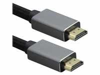 Anschlusskabel, HDMI Stecker/Stecker, PREMIUM 8K, 3,0m, schwarz
