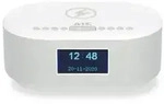 Radiowecker DAB mit Ladefunktion Bluetooth QI Funktion USB Dual Alarm AIC 18DAB