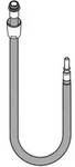 HG Schlauch AXOR f&uuml;r Sp&uuml;ltischmischer 1250mm