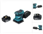 Makita DBO 480 T1 Akku Schwingschleifer 18 V 112 x 102 mm + 1x Akku 5,0 Ah - ohne
