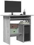 vidaXL Schreibtisch Grau Sonoma 80x45x74 cm Holzwerkstoff