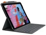 Logitech Slim Folio - Tastatur und Folioh&uuml;lle - kabellos - Bluetooth LE - QWERTY