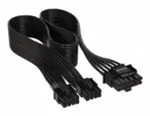 Corsair Stromkabel - 12VHPWR (W) zu 8-poliger PCIe Power (W) - flach - bis zu 60