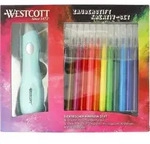 WESTCOTT Zauberstift Kreativ-Set mit Airbrush-Stift