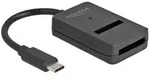 Delock Schnittstellenadapter - M.2 - M.2 Card (PCIe NVMe & SATA) - USB-C 3.2 (Ge