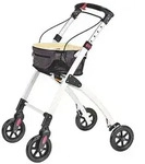 Servoprax Servocare Rollator Indoor Mobilit&auml;tshilfe mit Tasche bis 100 kg