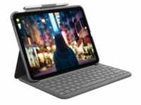 Logitech Slim Folio - QWERTY - US International - 1,8 cm - 1 mm - Apple - iPad
