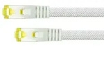 Python&reg; Series RJ45 Patchkabel mit Cat. 7 Rohkabel, und Nylongeflecht, S/FTP, PiMF,