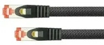 Python&reg; Series Patchkabel mit Rastnasenschutz und Nylongeflecht, Cat. 6, S/FTP,