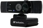 Verbatim AWC-03 4K-Webcam 3840 x 2160 Pixel, 1920 x 1080 Pixel Klemm-Halterung,