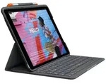 Logitech Slim Folio - Tastatur und Folioh&uuml;lle - kabellos - Bluetooth LE - QWERTY