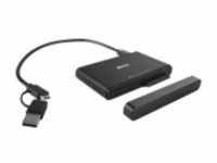 Lindy USB 3.2 Typ C auf M.2 NVMe & SATA SSD Docking & Clone Station Kabel
