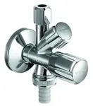 SCHELL Kombinations-Eckventil COMFORT chrom, ohne ASAG 3/8Zoll