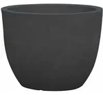 Siena Garden 425-002GA Pflanzgef&auml;&szlig; Bristol 50 anthraz. &Oslash; 50x38,4 cm, anthrazit