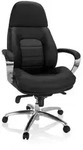 B&uuml;rostuhl Chefsessel BRENTON XXL Kunstleder schwarz hjh OFFICE
