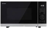 Sharp YC-PG284AE-S Mikrowelle Silber 900 W
